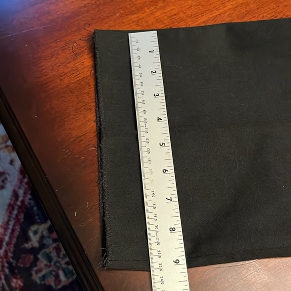 CODE 3 BY SOUTHEASTERN SIZE 32 unfinished hem black work performance pants - Picture 8 of 10